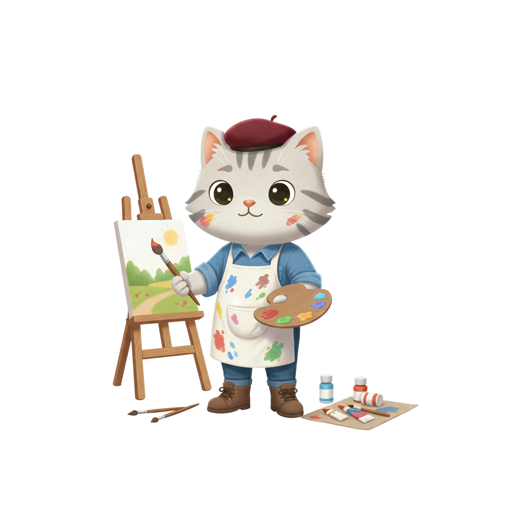 Picasso the Hobbies Cat