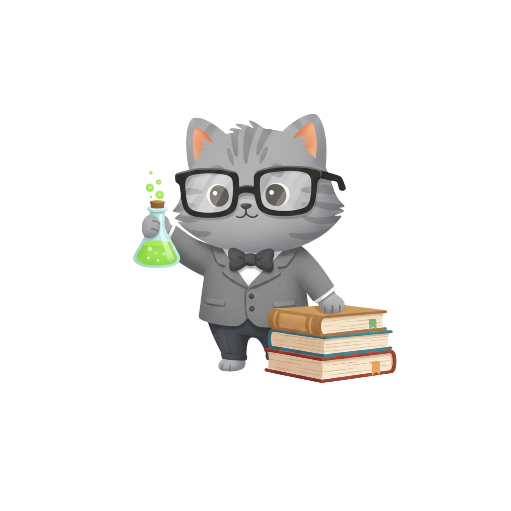 Melvin the Study Cat